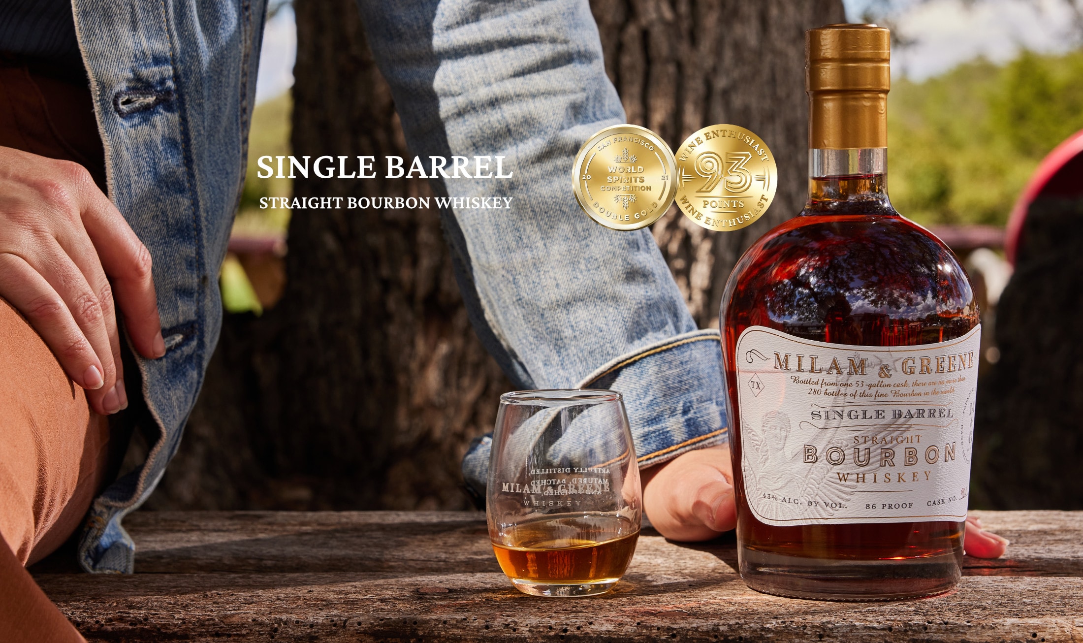 Single Barrel Bourbon - Milam and Greene Whiskies