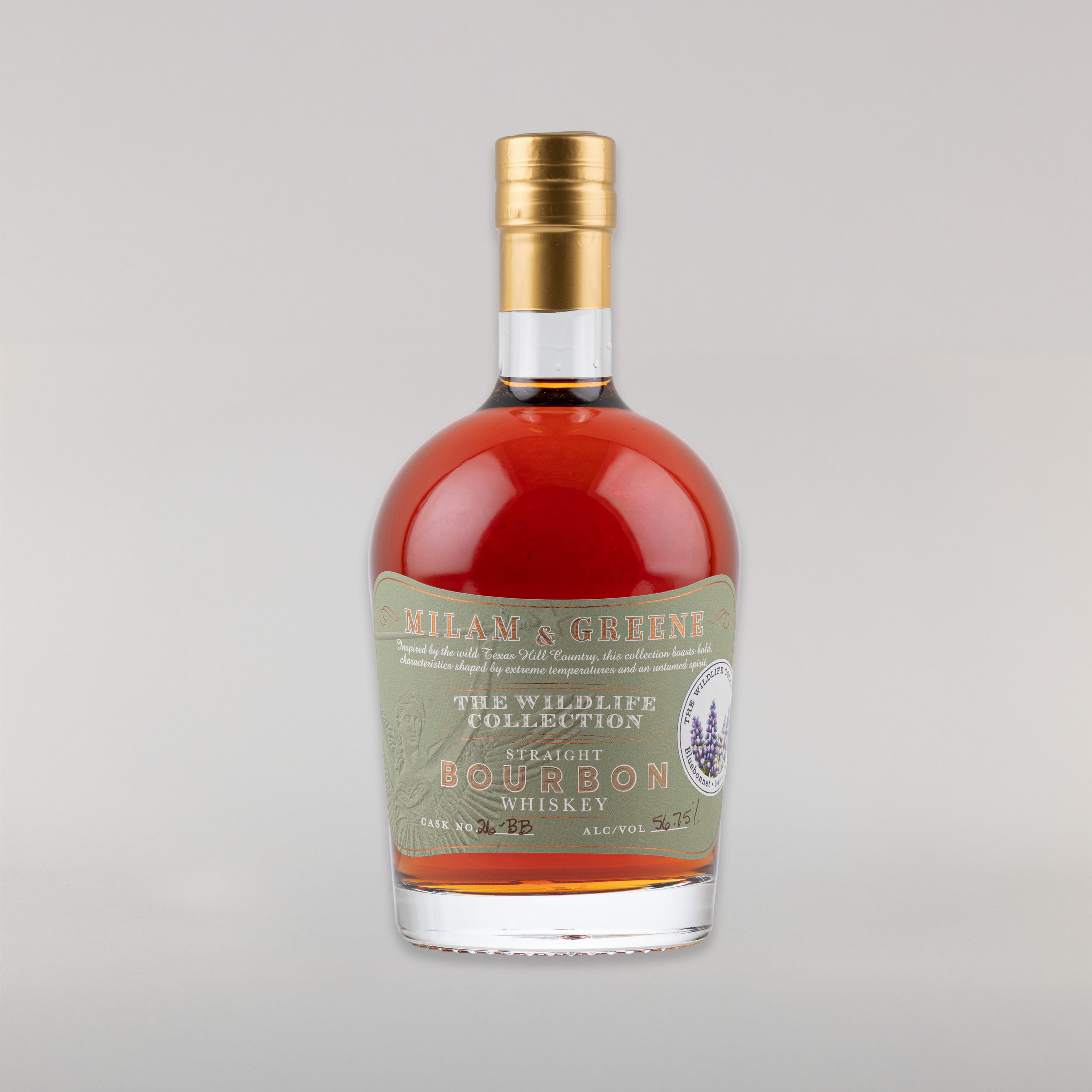 2026 Wildlife Collection: Bluebonnet Straight Bourbon Milam & Greene 2026 Wildlife Collection: Bluebonnet Straight Bourbon Milam & Greene