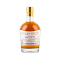 Bottle of Milam & Greene Liberty American Whiskey on a white background