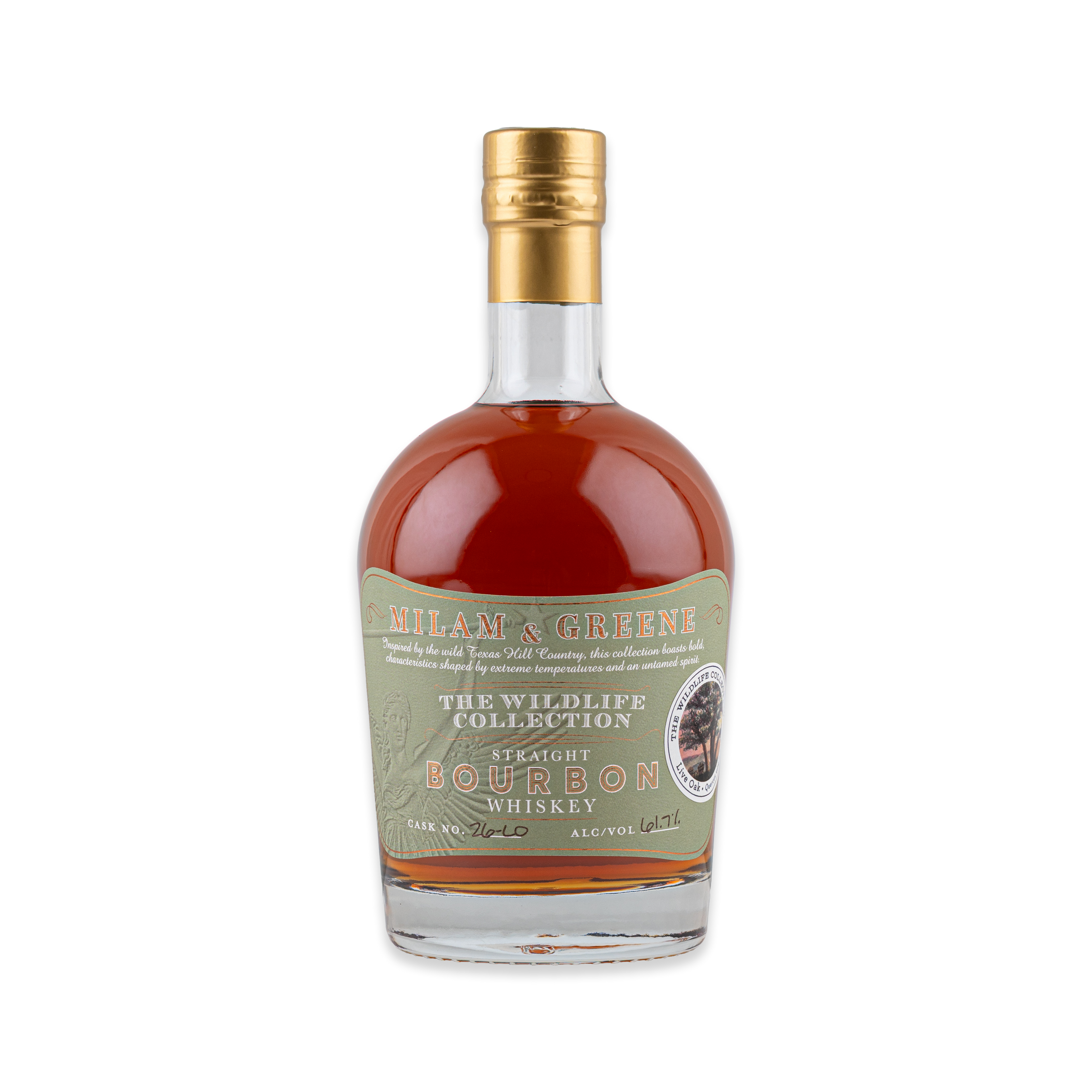 Cask-Strength 2026 Wildlife Collection: Live Oak Straight Bourbon