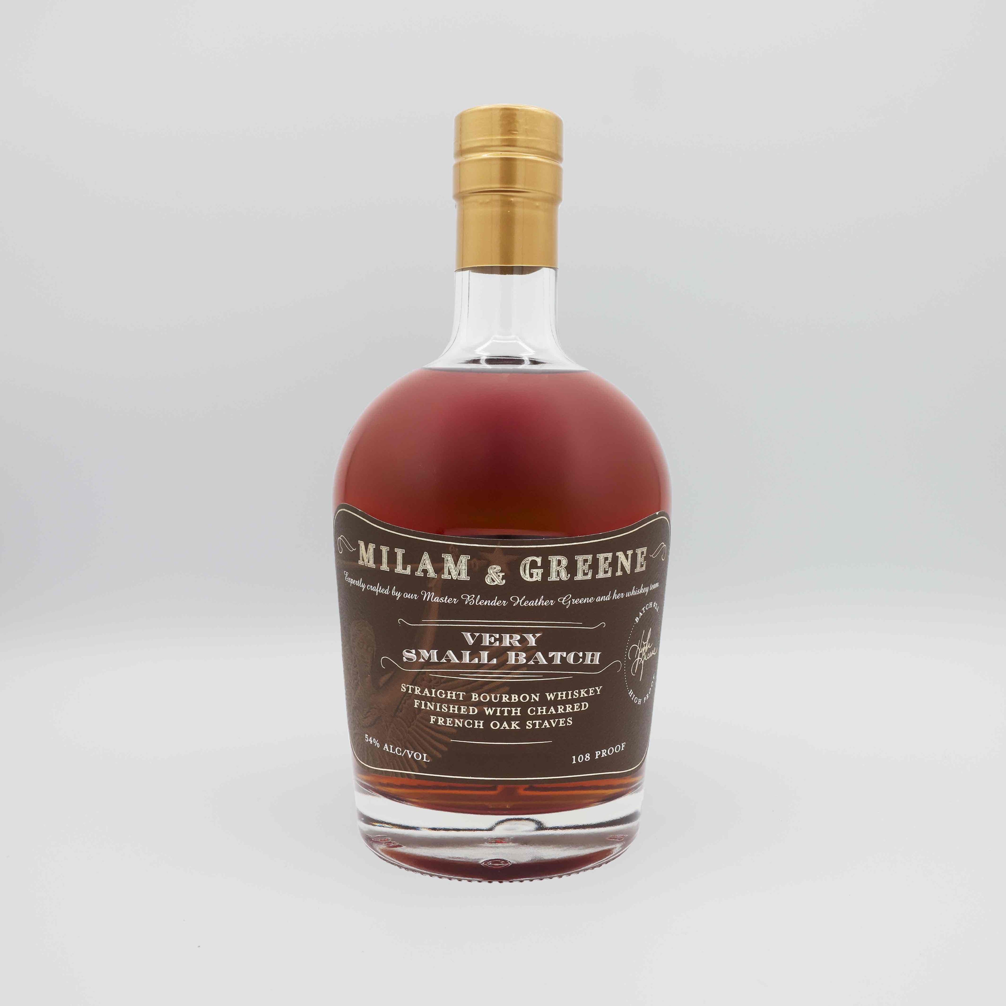 Very Small Batch Straight Bourbon Whiskey