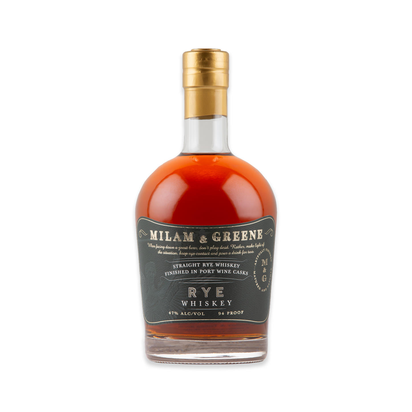 Straight Rye Whiskey Finished in Port Wine Casks