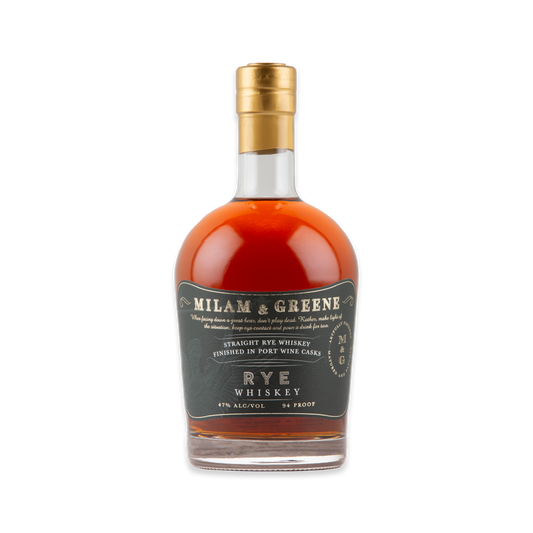 Straight Rye Whiskey Finished in Port Wine Casks