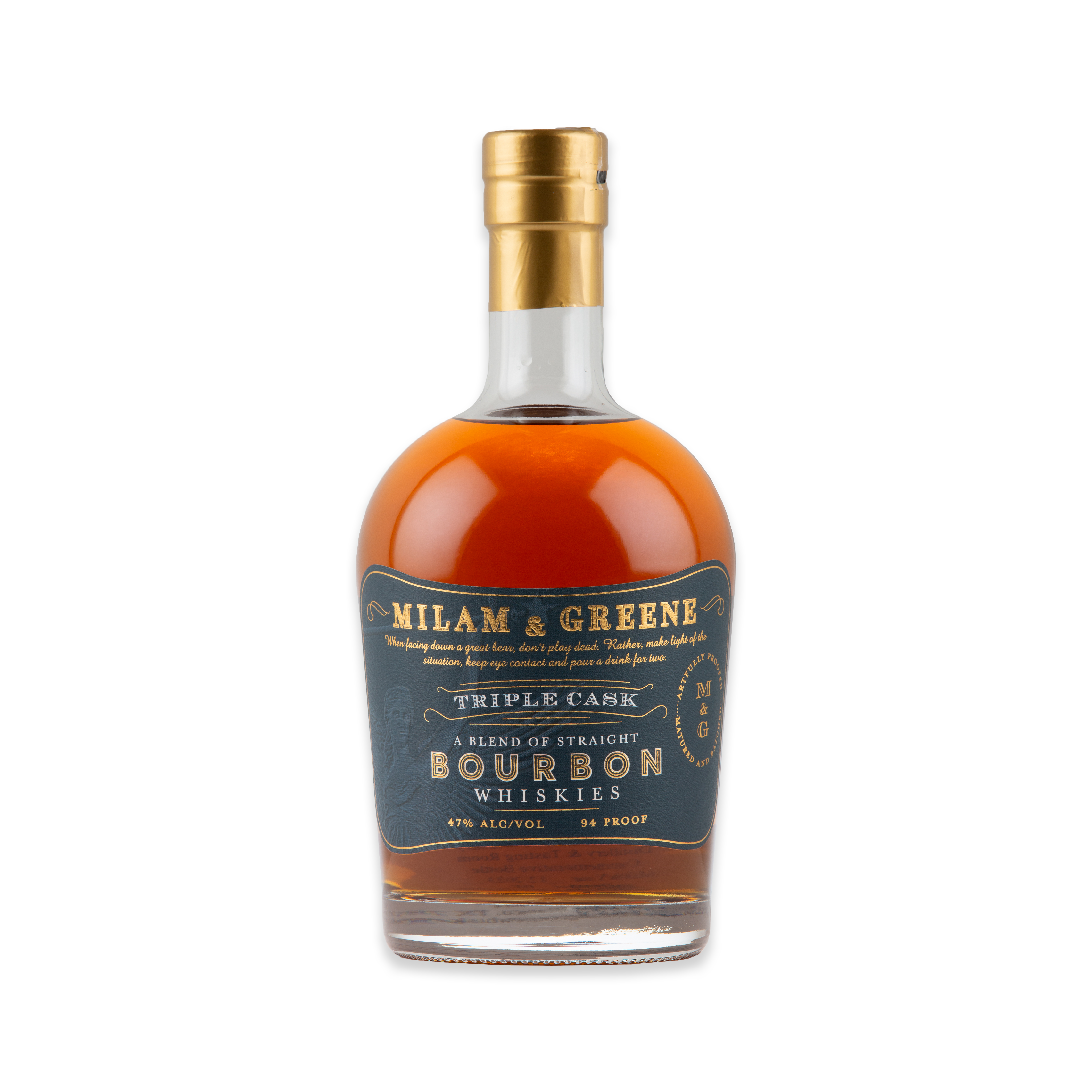 Triple Cask Straight Bourbon Whiskey – Milam & Greene