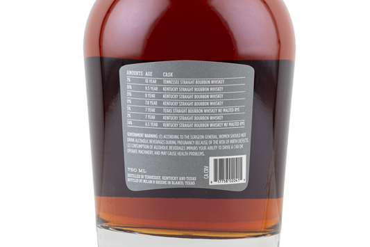 Milam And Greene Unabridged Volume 5 Blend of Straight Bourbon Whiskeys