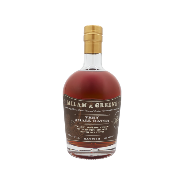 Milam & Greene Very Small Batch Straight Bourbon Whiskey Batch 3