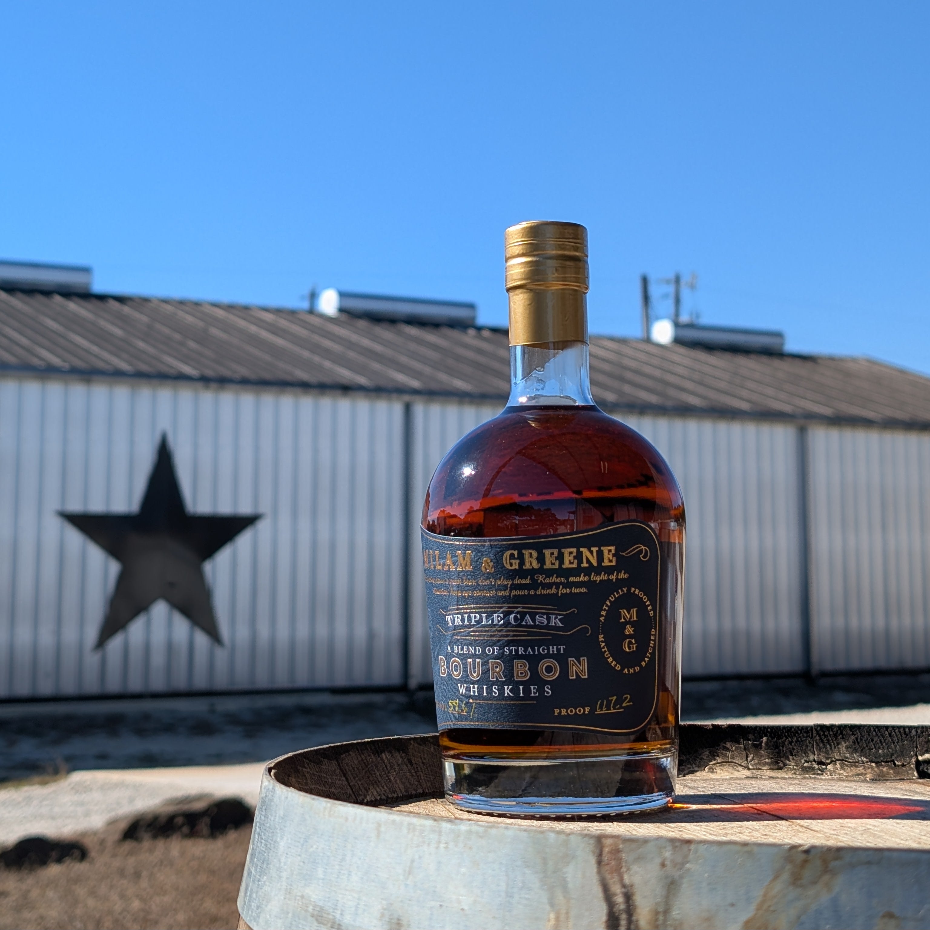 Triple Cask Cask Strength Straight Bourbon Whiskey – Milam & Greene